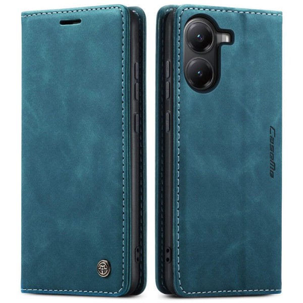 Чохол-книжка CaseMe Нубук для Poco X7 Pro 5G бірюзовий