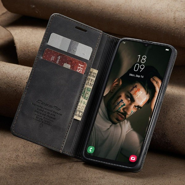 Чохол-книжка CaseMe Нубук для Realme C55 чорний