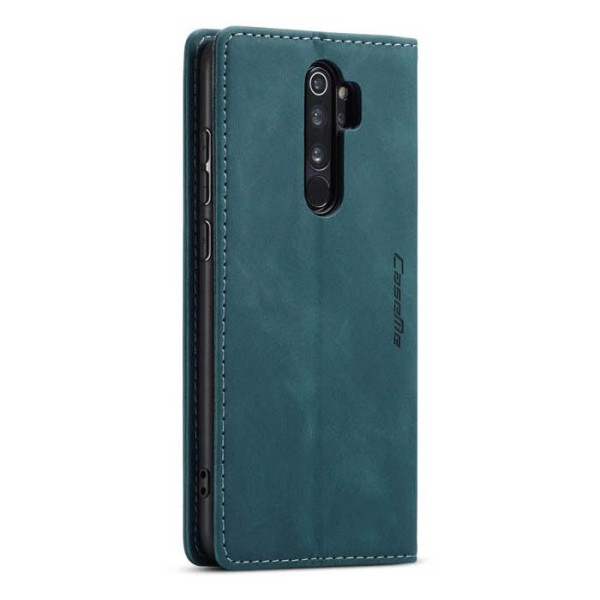 Чохол-книжка CaseMe Нубук для Xiaomi Redmi 9 бірюзовий