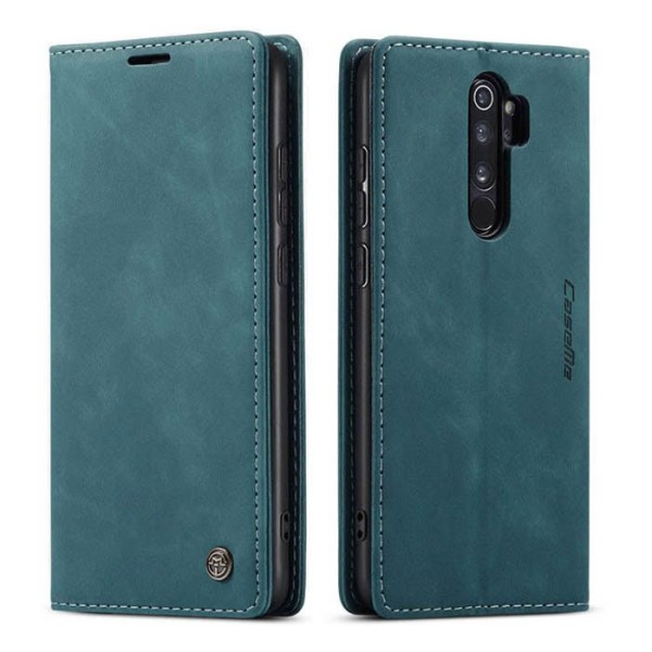 Чохол-книжка CaseMe Нубук для Xiaomi Redmi 9 бірюзовий