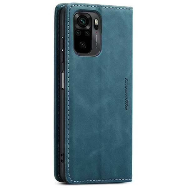 Чохол-книжка CaseMe Нубук для Xiaomi Redmi Note 10/10s бірюзовий