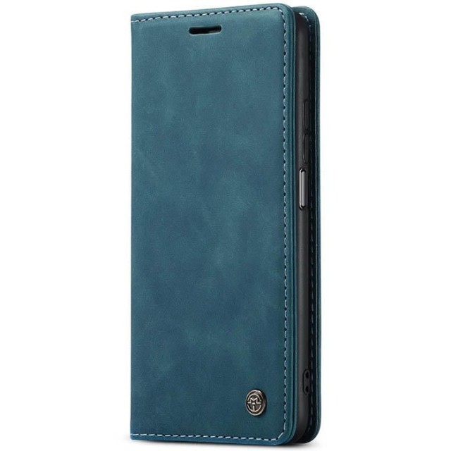 Чохол-книжка CaseMe Нубук для Xiaomi Redmi Note 10 5G бірюзовий
