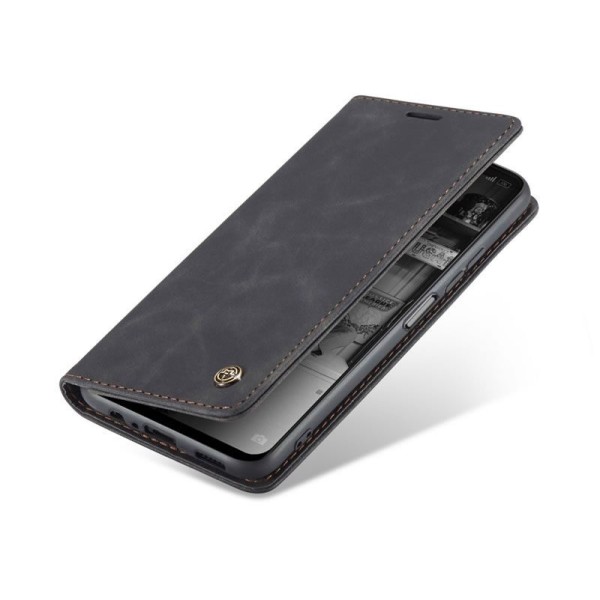 Чохол-книжка CaseMe Нубук для Xiaomi Redmi Note 11 чорний