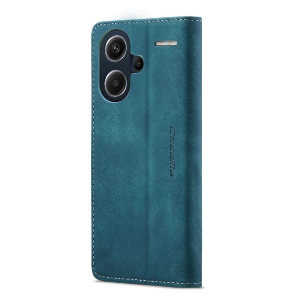 Чохол-книжка CaseMe Нубук для Xiaomi Redmi Note 13 Pro+ 5G бірюзовий