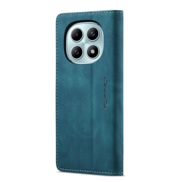 Чохол-книжка CaseMe Нубук для Xiaomi Redmi Note 15 4G бірюзовий