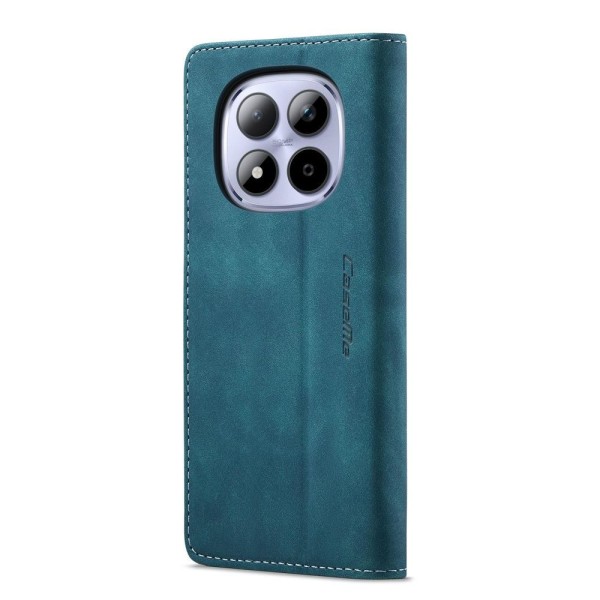 Чохол-книжка CaseMe Нубук для Xiaomi Redmi Note 15 Pro 4G бірюзовий