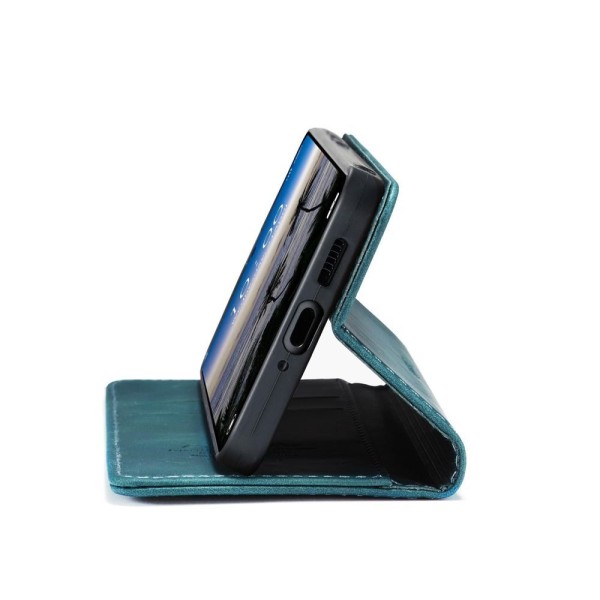 Чохол-книжка CaseMe Нубук для Xiaomi Redmi Note 15 Pro+ 5G бірюзовий