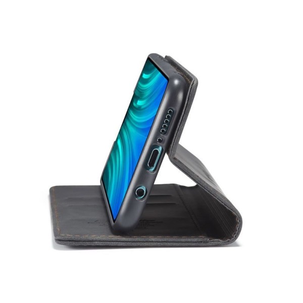Чохол-книжка CaseMe Нубук для Xiaomi Redmi Note 8 Pro чорний