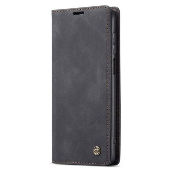 Чохол-книжка CaseMe Нубук для Xiaomi Redmi Note 9s чорний
