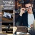 Чохол-книжка CaseMe Нубук для Xiaomi 12T темно-коричневий
