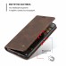 Чохол-книжка CaseMe Нубук для Xiaomi 12T темно-коричневий