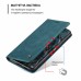Чохол-книжка CaseMe Нубук для Xiaomi 12T бірюзовий