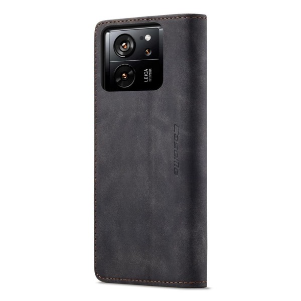 Чохол-книжка CaseMe Нубук для Xiaomi 13T/Pro чорний