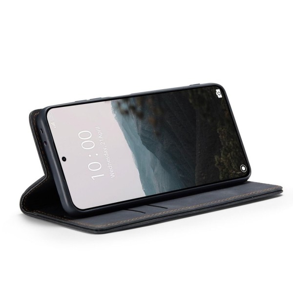 Чохол-книжка CaseMe Нубук для Xiaomi 14T Pro чорний