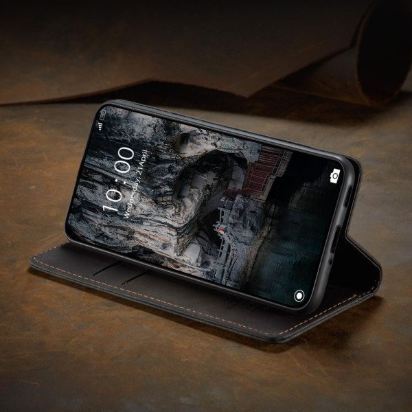 Чохол-книжка CaseMe Нубук для Xiaomi 14T чорний