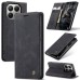 Чохол-книжка CaseMe Нубук для Xiaomi 17T Pro чорний