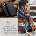 Чохол-книжка CaseMe Нубук для Xiaomi 17T Pro чорний