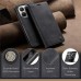 Чохол-книжка CaseMe Нубук для Xiaomi 17T Pro чорний