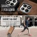 Чехол-книжка CaseMe Нубук для Xiaomi 17T Pro светло-коричневый