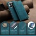 Чохол-книжка CaseMe Нубук для Xiaomi 17T Pro бірюзовий