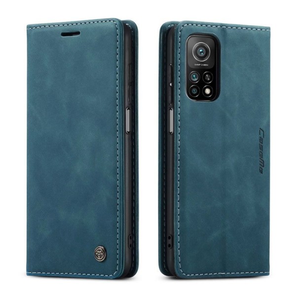 Чохол-книжка CaseMe Нубук для Xiaomi Mi 10T/Pro бірюзовий