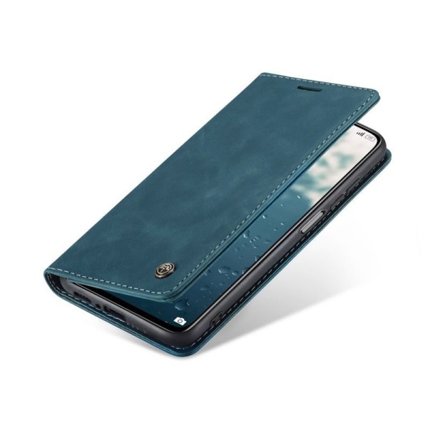 Чохол-книжка CaseMe Нубук для Xiaomi Mi 10T/Pro бірюзовий