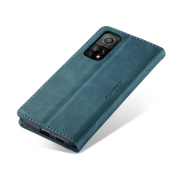 Чохол-книжка CaseMe Нубук для Xiaomi Mi 10T/Pro бірюзовий