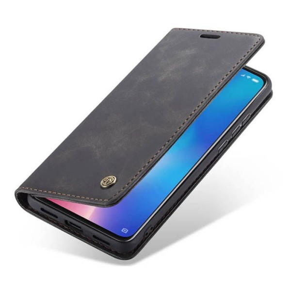Чохол-книжка CaseMe Нубук для Xiaomi Mi 9 чорний
