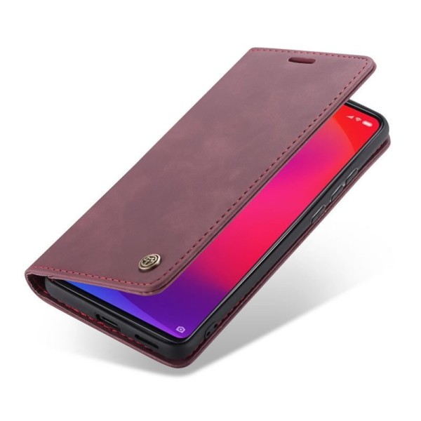 Чохол-книжка CaseMe Нубук для Xiaomi Mi 9T/Pro (Redmi K20) бордовий