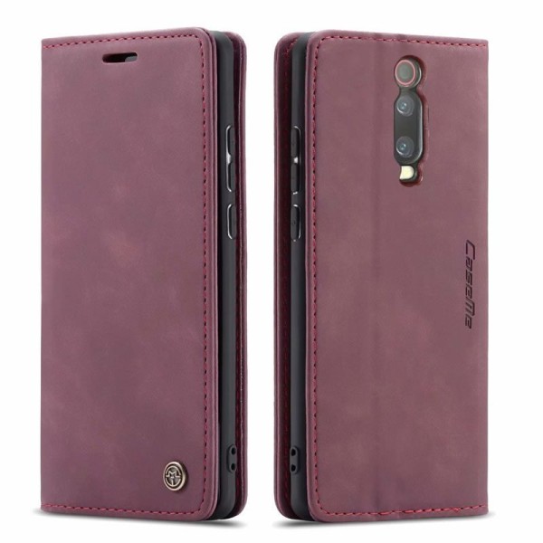 Чохол-книжка CaseMe Нубук для Xiaomi Mi 9T/Pro (Redmi K20) бордовий