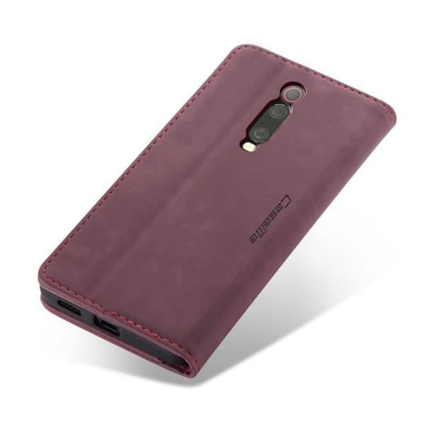Чохол-книжка CaseMe Нубук для Xiaomi Mi 9T/Pro (Redmi K20) бордовий