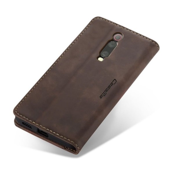 Чохол-книжка CaseMe Нубук для Xiaomi Mi 9T/Pro (Redmi K20) темно-коричневий