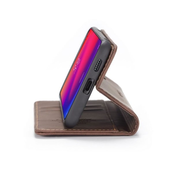 Чохол-книжка CaseMe Нубук для Xiaomi Mi 9T/Pro (Redmi K20) темно-коричневий