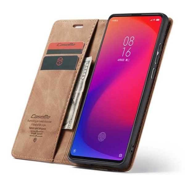 Чохол-книжка CaseMe Нубук для Xiaomi Mi 9T/Pro (Redmi K20) світло-коричневий
